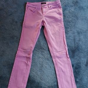 WHBM pink skinny jeans size 2